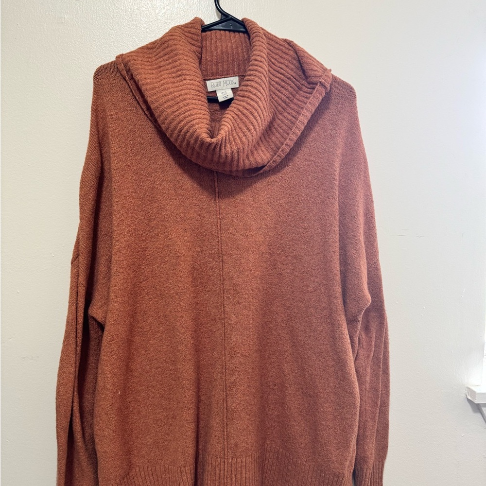 GAP Women’s Brown Cowl Neck Sweater